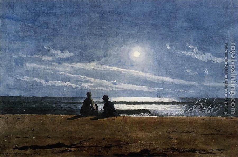 Winslow Homer : Moonlight II